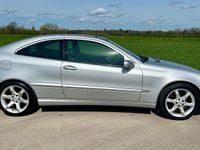 Used Mercedes C200 2006 Silver Coupe