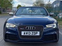 Used Audi RS5 Comfort 450 HP (330 kW) 2013 Blue Cabriolet