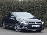 Begagnad VW Passat R-line 2019 Svart Sedan