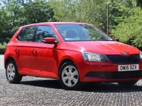 Used Skoda Fabia 2015 Red Hatchback
