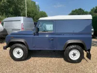 Used Land Rover Defender 120 HP (88 kW) 2012 Blue Hatchback