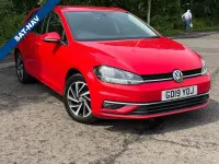 Used VW Golf VII Match 115 HP (84 kW) 2019 Red Hatchback