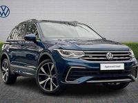 Used VW Tiguan R-line 190 HP (139 kW) 2022 Blue SUV