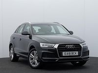 Used Audi Q3 S-Line 150 HP (110 kW) 2018 Black SUV