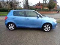 Used Skoda Fabia SE 2013 Blue Hatchback