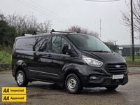 Used Ford Transit Custom Trend 130 HP (95 kW) 2021 Black Van