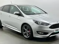 Used Ford Focus ST-Line X 182 HP (133 kW) 2017 Silver Hatchback
