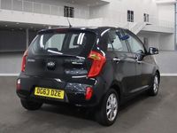Used Kia Picanto 85 HP (62 kW) 2013 Black Hatchback