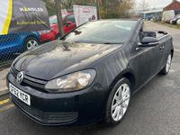 Used VW Golf Cabriolet SE 140 HP (102 kW) 2012 Black Cabriolet