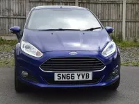 Used Ford Fiesta Zetec 82 HP (60 kW) 2016 Blue Hatchback