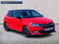 Usado Skoda Fabia Monte Carlo 95 HP (69 kW) 2021 Vermelho Citadino