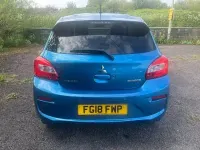 Used Mitsubishi Mirage 78 HP (57 kW) 2018 Blue Hatchback