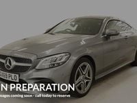 Used Mercedes C300 AMG line 245 HP (180 kW) 2019 Grey Coupe