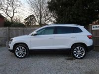 Used Skoda Karoq SE L 110 HP (80 kW) 2021 Candy white SUV