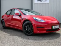 Used Tesla Model 3 Standard Range 208 kW (283 HP) 2021 Red Sedan