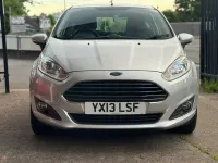 Used Ford Fiesta Zetec 2013 Silver Hatchback