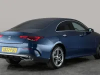 Used Mercedes E250 AMG line 218 HP (160 kW) 2022 Blue Sedan