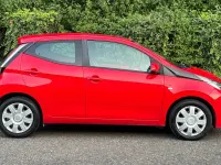 Used Toyota Aygo X-play 69 HP (50 kW) 2017 Red Hatchback