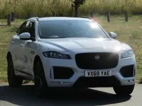 Used Jaguar F-Pace Chequered Flag 2019 White SUV