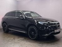 Used Mercedes EQC400 AMG line 300 kW (408 HP) 2022 Black SUV