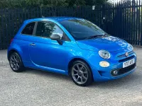 Used Fiat 500S S 2017 Blue Hatchback