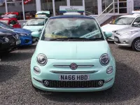 Used Fiat 500 Lounge 69 HP (50 kW) 2016 Green Hatchback