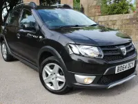 Usado Dacia Sandero Stepway Ambiance 2014 Negro Utilitario