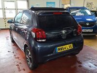 Used Peugeot 108 Allure Top 82 HP (60 kW) 2015 Blue Hatchback
