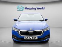 Used Skoda Octavia SE Technology 109 HP (80 kW) 2022 Blue Hatchback