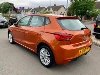 Used Seat Ibiza SE Technology 80 HP (58 kW) 2020 Orange Hatchback