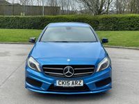 Used Mercedes A200 AMG 2015 Blue Hatchback