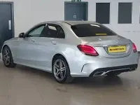 Used Mercedes C200 AMG line 160 HP (117 kW) 2019 Silver Hatchback