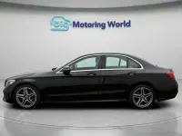 Used Mercedes C200 AMG line 181 HP (133 kW) 2019 Black Sedan