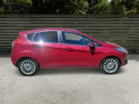 Used Ford Fiesta Titanium 2013 Red Hatchback