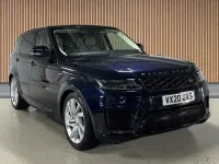 Used Land Rover Range Rover Sport Dynamic 404 HP (297 kW) 2020 Portofino blue SUV