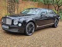Used Bentley Mulsanne 505 HP (371 kW) 2012 Black Sedan