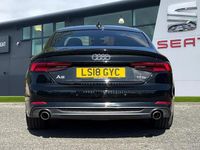 Used Audi A5 Sportback S-Line 252 HP (185 kW) 2018 Black Hatchback