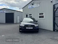 Used Audi A3 S-Line 116 HP (85 kW) 2019 Blue Sedan