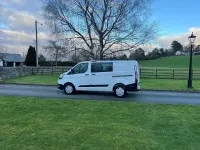 Used Ford Transit Custom 105 HP (77 kW) 2019 White Van