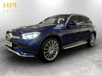 Used Mercedes GLC300 AMG line 245 HP (180 kW) 2019 Blue SUV