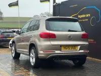 Used VW Tiguan R-line 177 HP (130 kW) 2015 Beige SUV