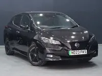 Used Nissan Leaf N-Connecta 110 kW (150 HP) 2023 Black Hatchback