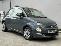 Used Fiat 500 Lounge 69 HP (50 kW) 2018 Grey Hatchback