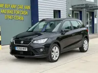 Usado Seat Arona SE 2018 Negro SUV