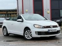 Used VW Golf Cabriolet GTI 210 HP (154 kW) 2012 White Cabriolet