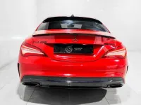 Used Mercedes CLA220 AMG line 177 HP (130 kW) 2018 Red Coupe
