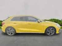 Used Audi A3 S-Line 150 HP (110 kW) 2025 Yellow Hatchback