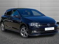 Used VW Polo R-line 110 HP (80 kW) 2020 Black Hatchback