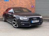 Used Audi A5 Black Edition 177 HP (130 kW) 2014 Grey Coupe