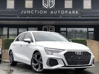 Used Audi A3 S-Line 110 HP (80 kW) 2023 White Hatchback
